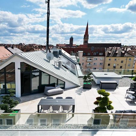 The Penthouse At Eco Smart Apartments Norimberga Esterno foto