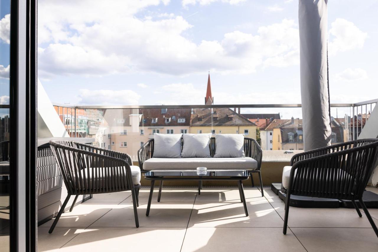 The Penthouse At Eco Smart Apartments Norimberga Esterno foto
