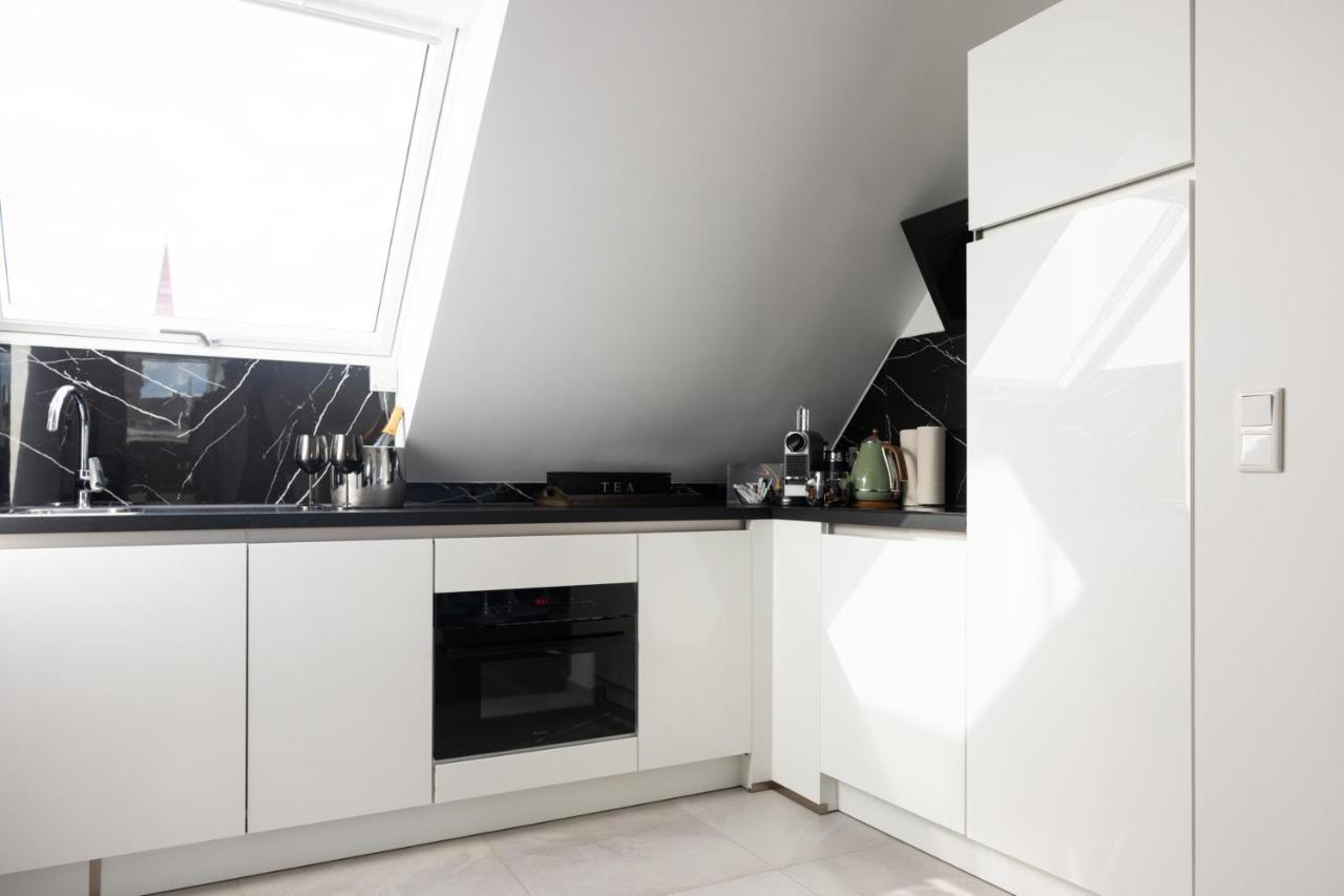 The Penthouse At Eco Smart Apartments Norimberga Esterno foto