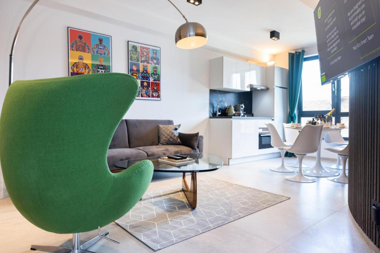 The Penthouse At Eco Smart Apartments Norimberga Esterno foto