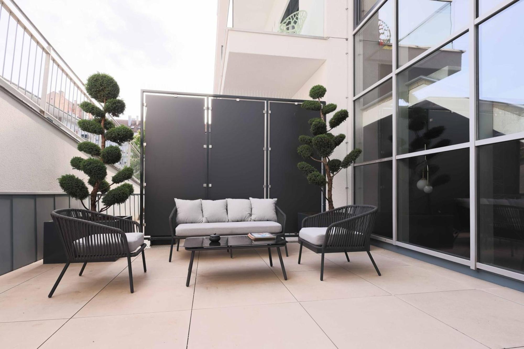 The Penthouse At Eco Smart Apartments Norimberga Esterno foto